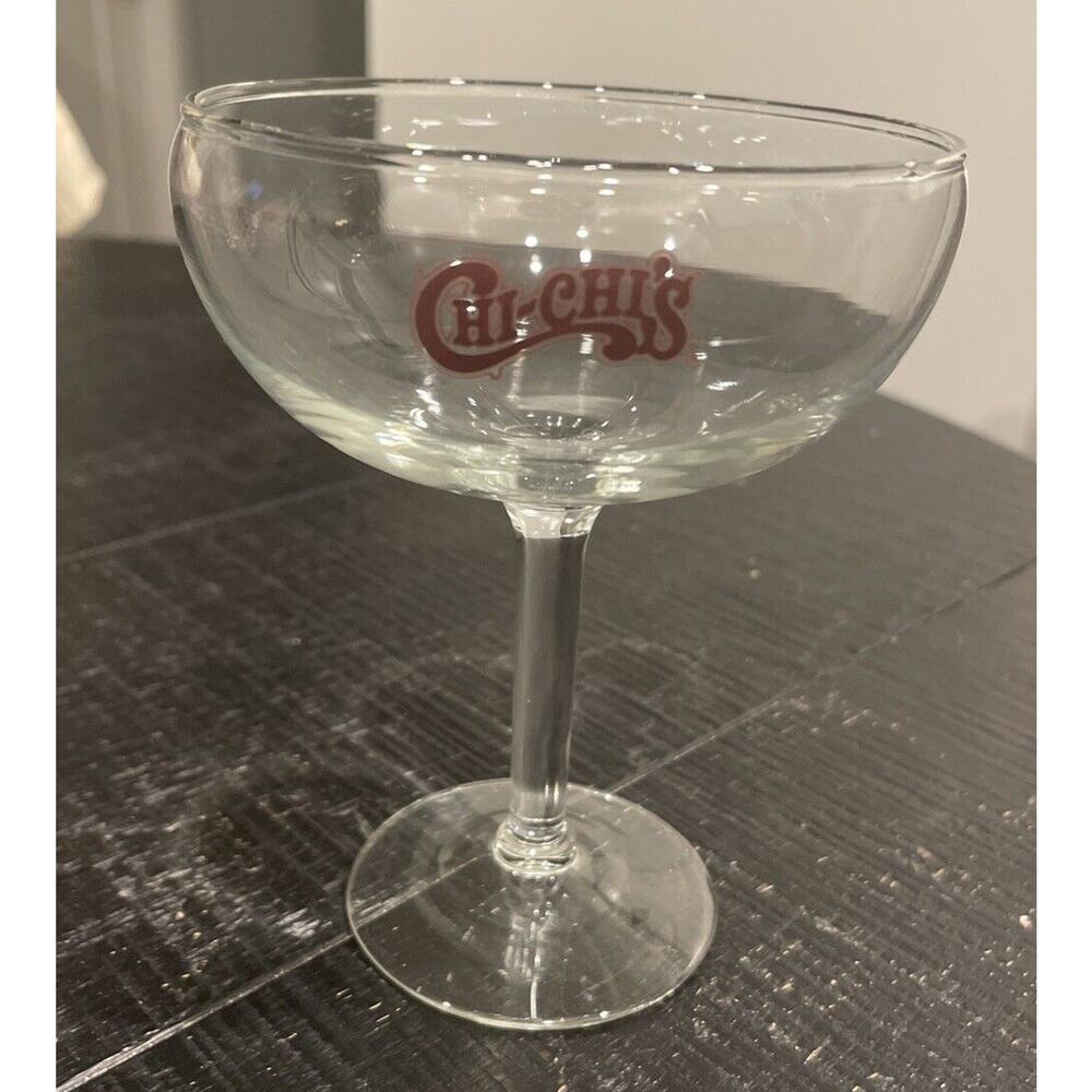 Vintage CHI-CHI'S Mexican Restaurant Margarita Glass Excellent Condition
